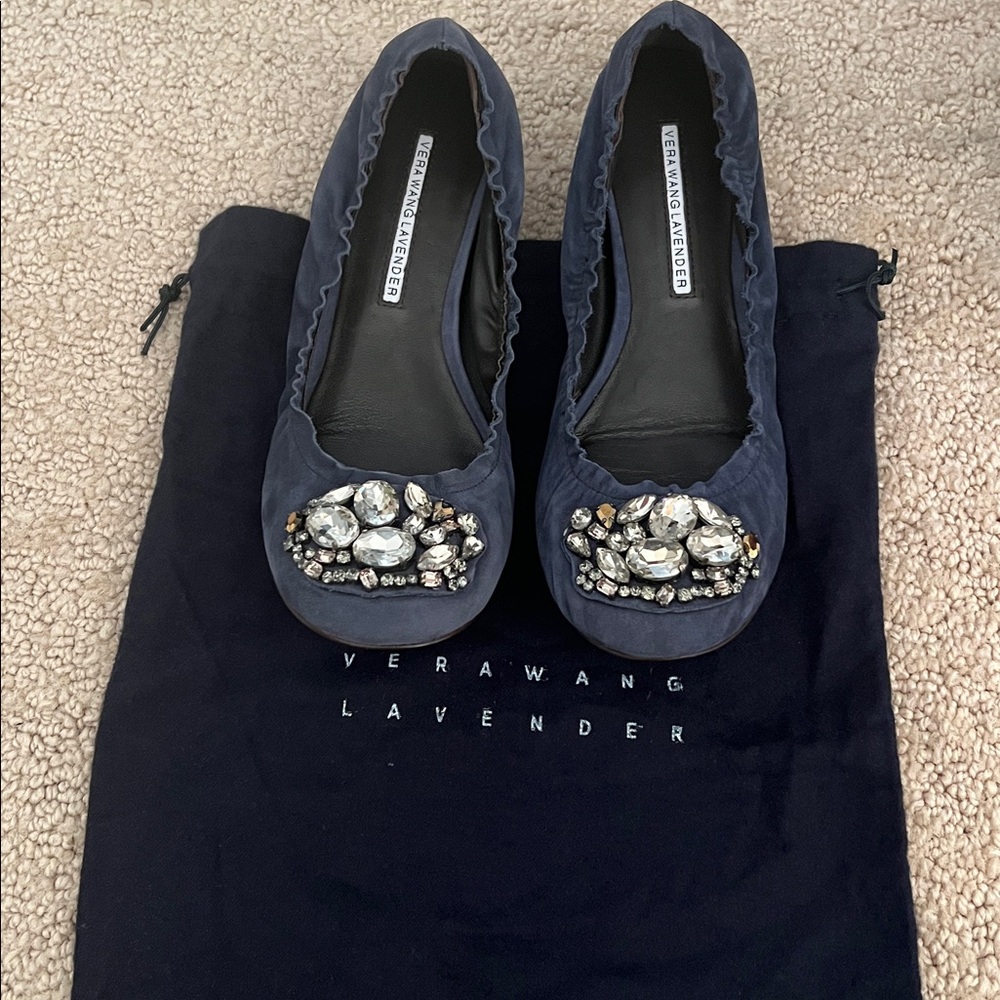 NEW Vera Wang Lavender Flats